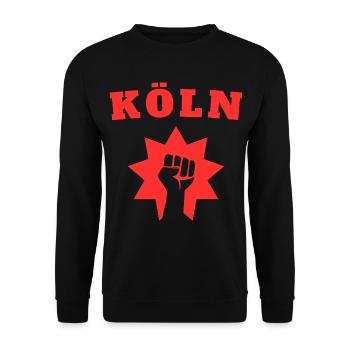 Cologne - Sweat-shirt Unisexe - noir - Devant - Alina (178cm) & Michal (187cm)