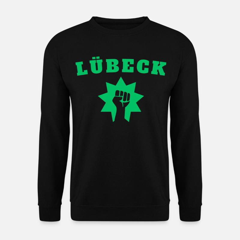 Lübeck - Unisex Pullover - Schwarz