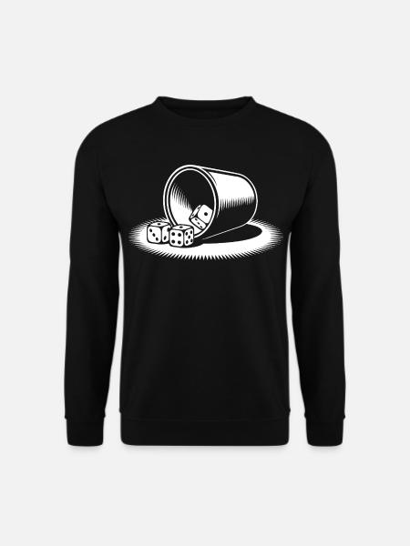 Schocken Team Schock Aus! Würfeln Knobeln Jule - Unisex Pullover - Schwarz