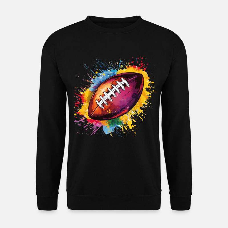 Football - Unisex Pullover - Schwarz