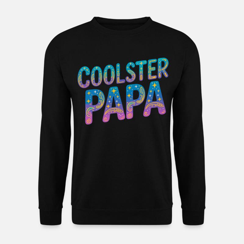 Coolster Papa Design - Unisex Pullover - Schwarz