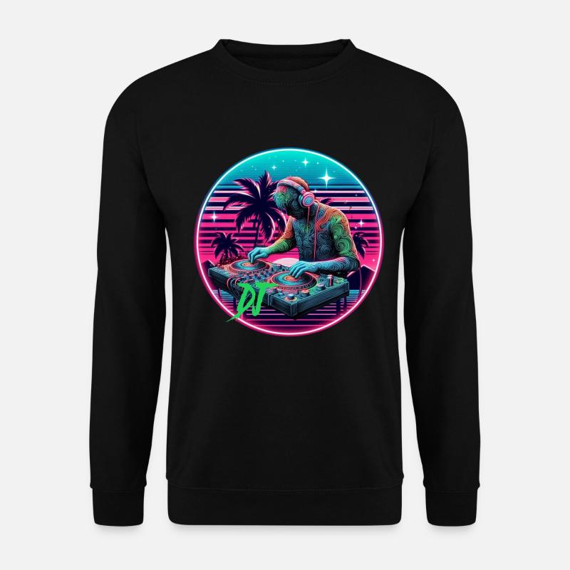 DJ - Unisex Pullover - Schwarz