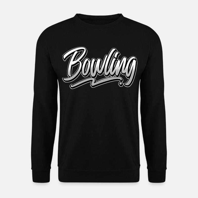 Bowling - Unisex Pullover - Schwarz