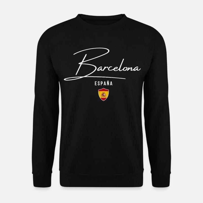 Barcelona Spain, elegant design - Unisex Sweatshirt - black