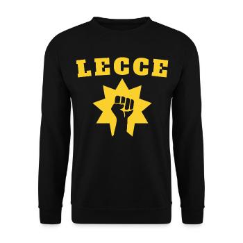 Lecce - Sweat-shirt Unisexe - noir - Devant - Alina (178cm) & Michal (187cm)