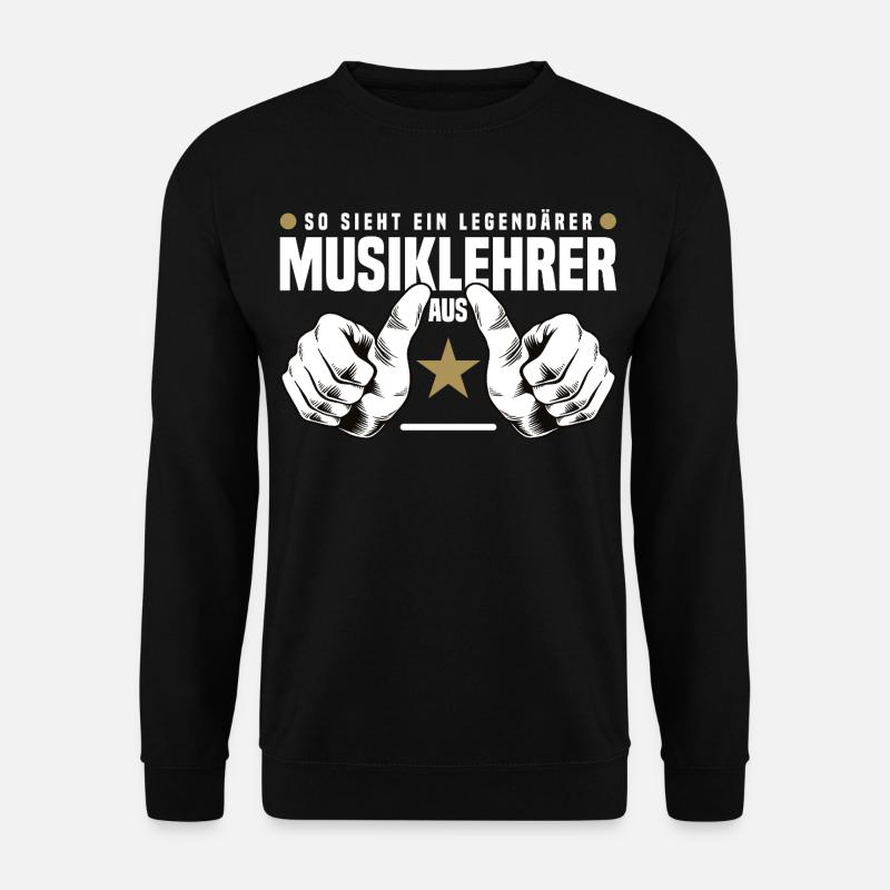 Musiklehrer - Unisex Pullover - Schwarz