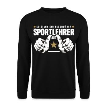Gymnaste - Sweat-shirt Unisexe - noir - Devant - Alina (178cm) & Michal (187cm)