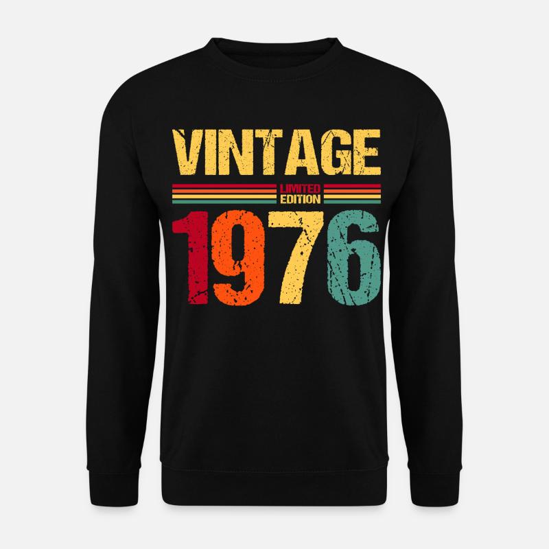 50e anniversaire édition limitée 1976 - Sweat-shirt Unisexe - noir