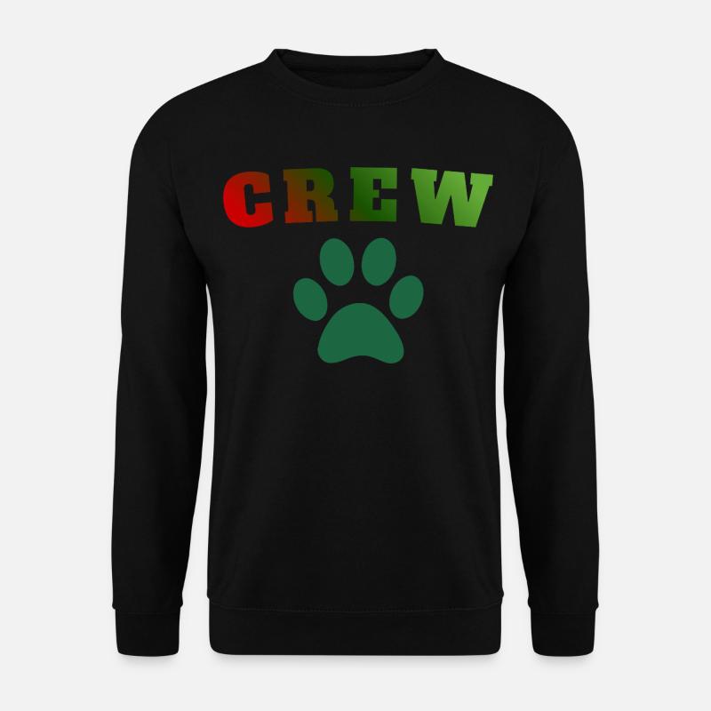 Crew Dog - Unisex Pullover - Schwarz