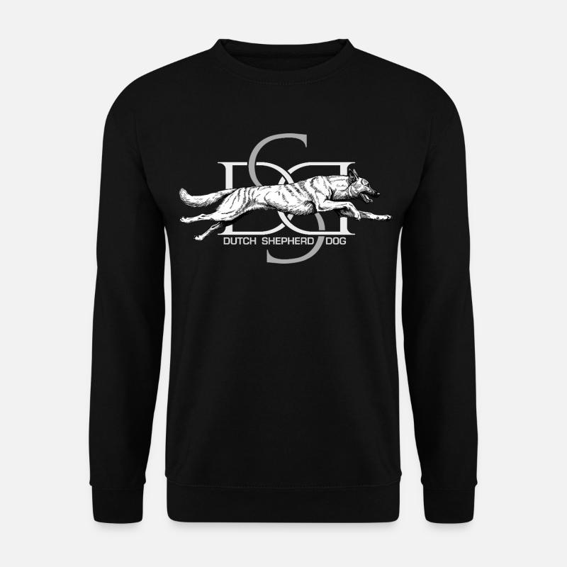 Dutchie - Dutch Shepherd Dog - Unisex Sweatshirt - black