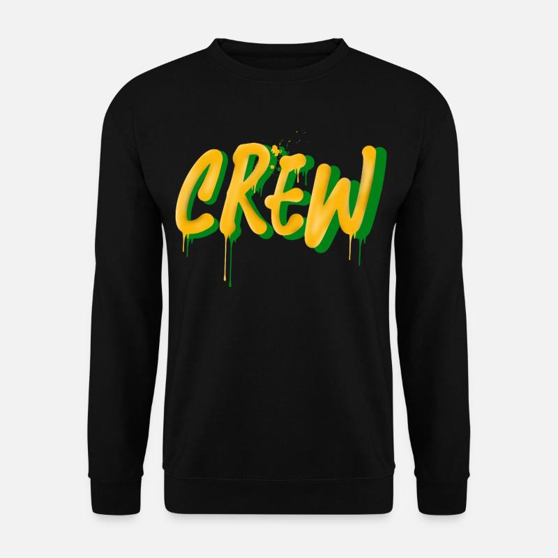 Crew - Unisex Pullover - Schwarz