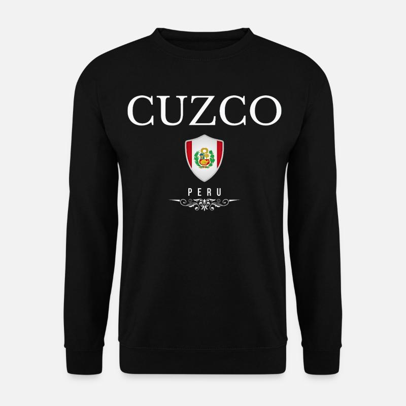 Souvenir Cuzco, Cuzco Peru - Unisex Sweatshirt - black
