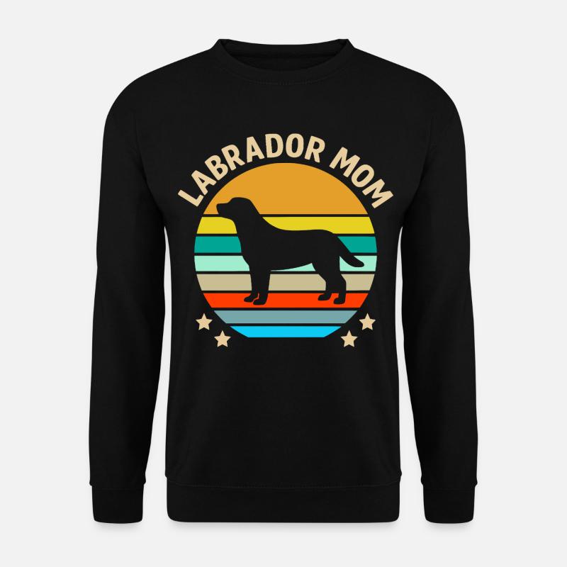 Labrador Mom - Unisex Pullover - Schwarz