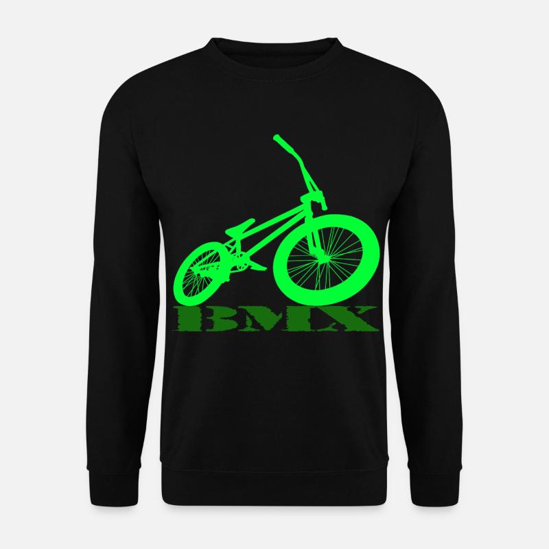 BMX Rad - Unisex Pullover - Schwarz