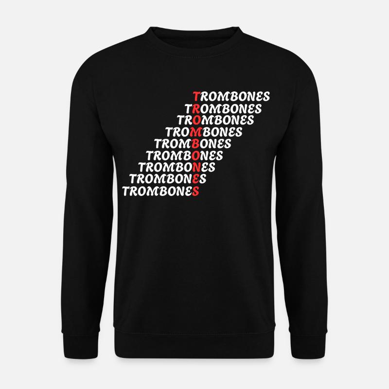 TROMBONES - Unisex Sweatshirt - black