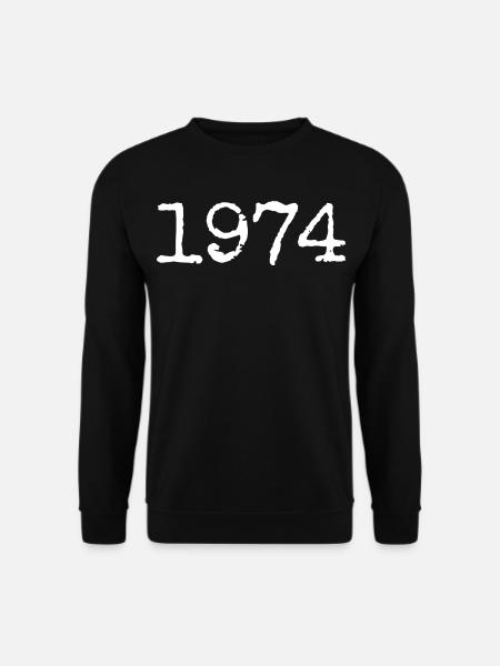 Legendär seit 1974 - Unisex Pullover - Schwarz