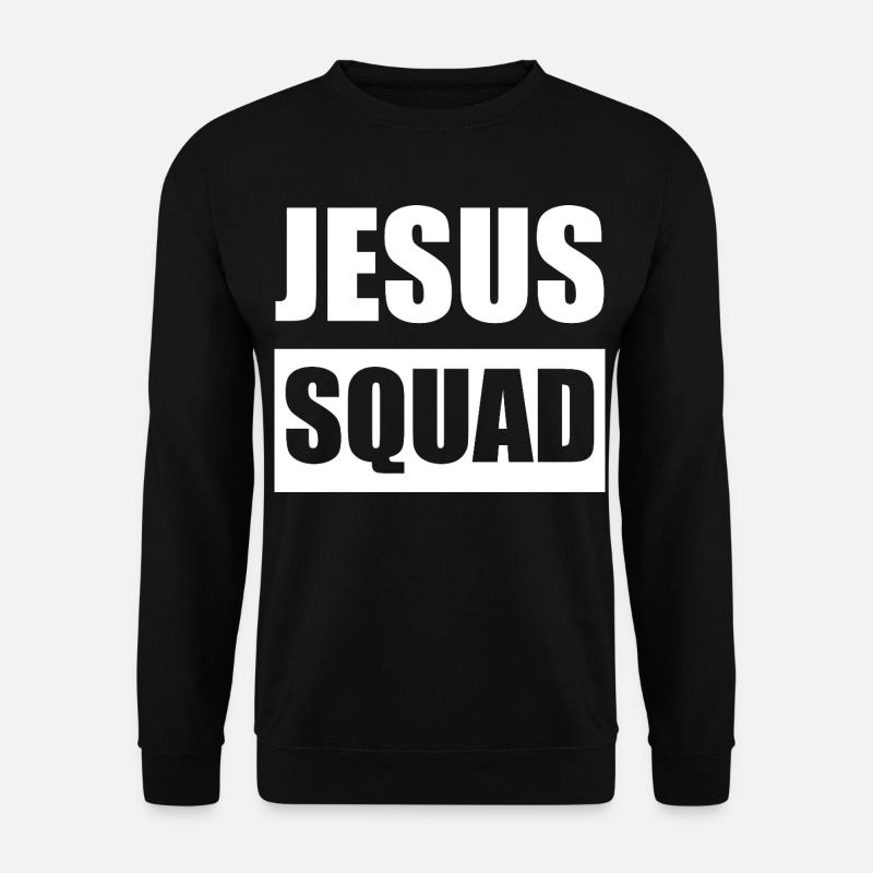 Jesus Squad Logo Tee - Sweat-shirt Unisexe - noir