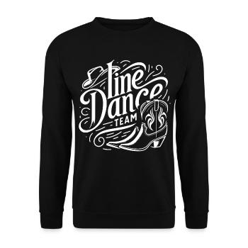 Time Dance Team - Sweat-shirt Unisexe - noir - Devant - Alina (178cm) & Michal (187cm)