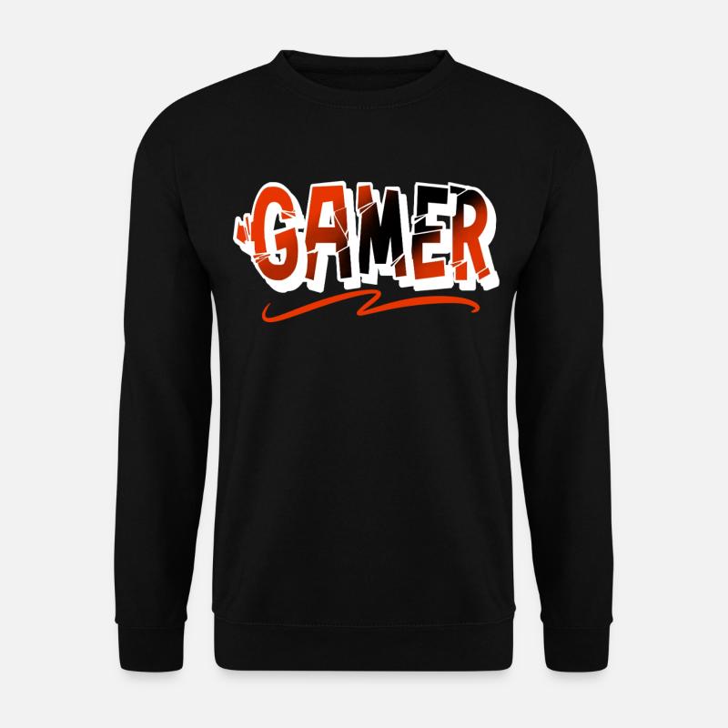 Gamer - Unisex Pullover - Schwarz