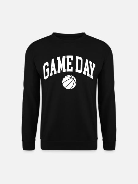 Game Day Basketball Fan - Unisex Sweatshirt - black