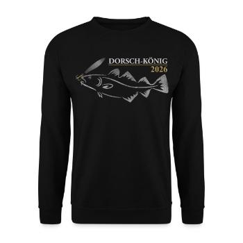 Cod King 2026 - Unisex Sweatshirt - black - Front - Alina (178cm) & Michal (187cm)