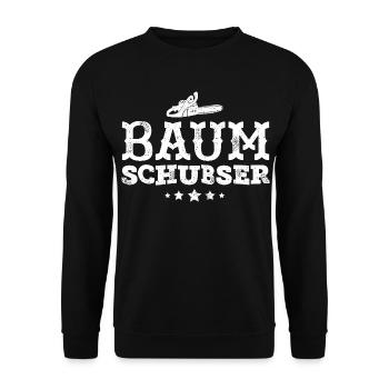 lumberjack - Unisex Sweatshirt - black - Front - Alina (178cm) & Michal (187cm)