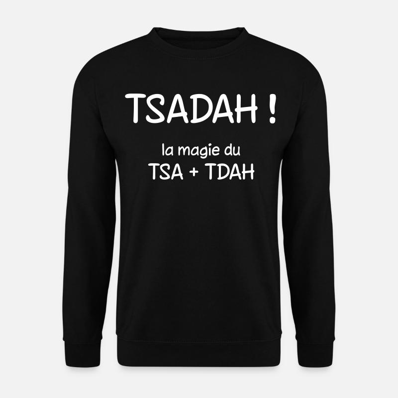 ASDAH: Die Magie von ASD + ADHS - Unisex Pullover - Schwarz