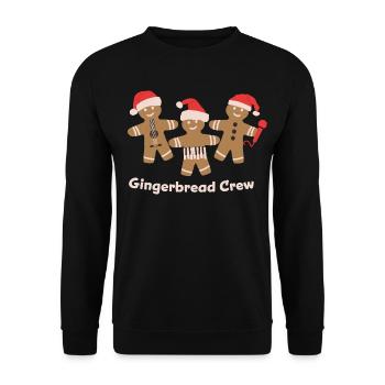 Musique du Gingerbread Crew - Sweat-shirt Unisexe - noir - Devant - Alina (178cm) & Michal (187cm)