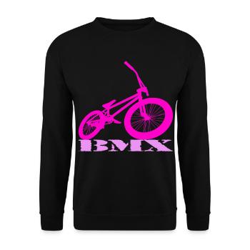 BMX - Unisex Pullover - Schwarz - Vorne - Alina (178cm) & Michal (187cm)