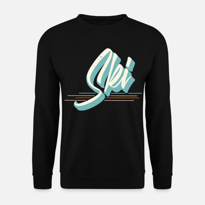 Ski - Unisex Sweatshirt - black
