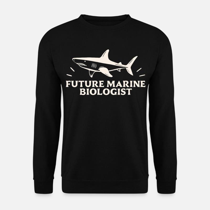 Future marine biologist biology student - Unisex Sweatshirt - black