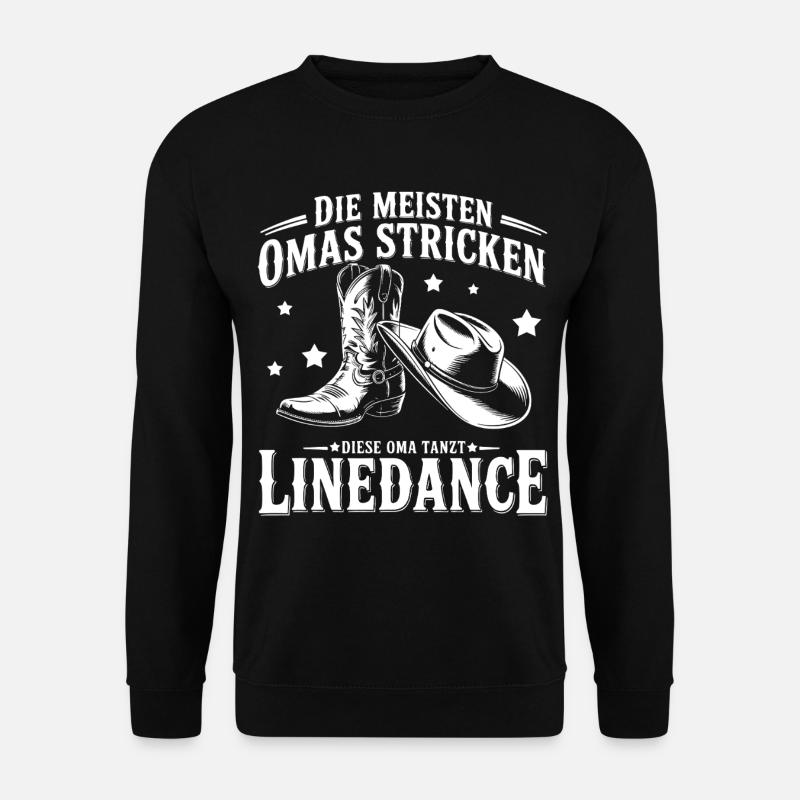 Bottes de danse Granny Line - Sweat-shirt Unisexe - noir