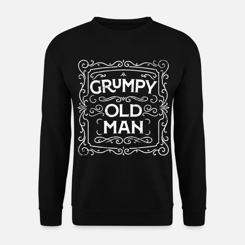 Grumpy Old Man - Unisex Sweatshirt - black