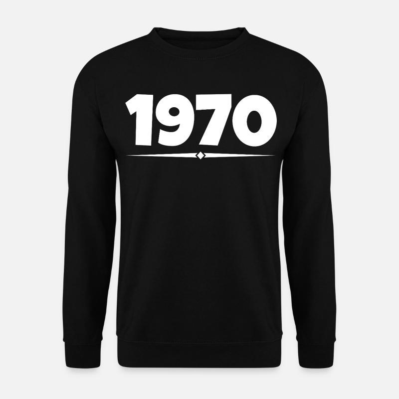 Geschenk von 1970 - Unisex Pullover - Schwarz