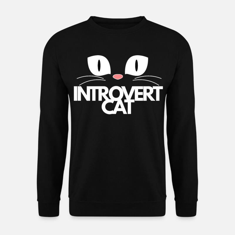 Katze - Unisex Pullover - Schwarz