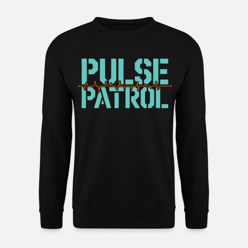Cardiac Tech Pulse Patrol Pacemaker Technician - Unisex Pullover - Schwarz