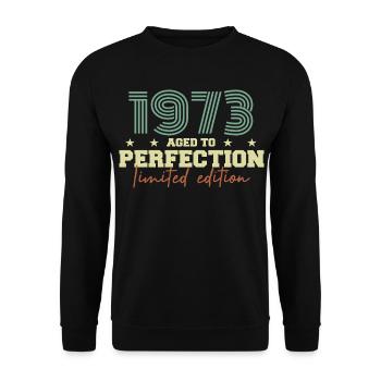 1973 - Unisex Sweatshirt - black - Front - Alina (178cm) & Michal (187cm)