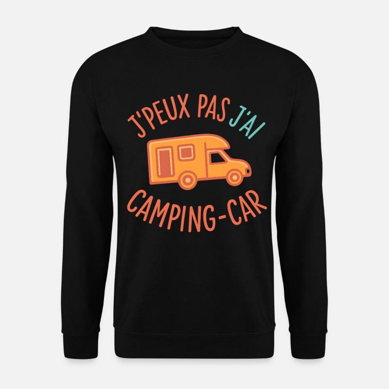 Ich kann nicht. Ich habe einen Wohnmobil. - Unisex Pullover - Schwarz