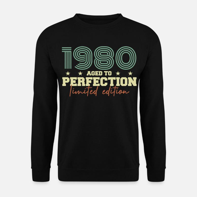1980 - Unisex Pullover - Schwarz