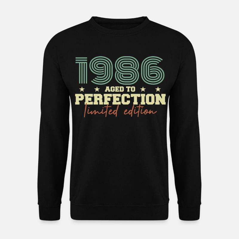 1986 - Unisex Pullover - Schwarz
