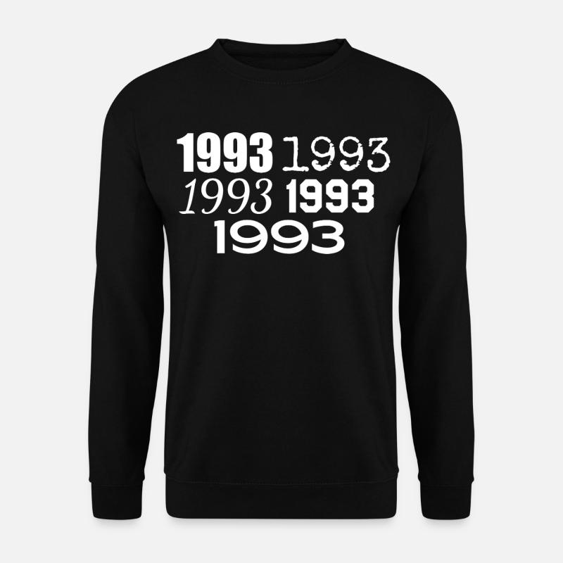1993 - Unisex Pullover - Schwarz