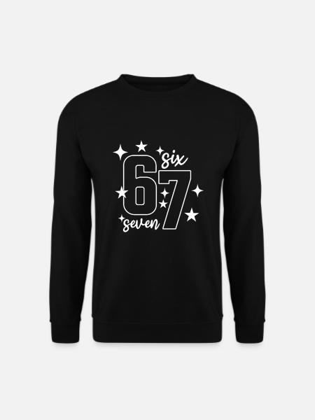 67 - Six Seven SixSeven 6-7 - Unisex Pullover - Schwarz