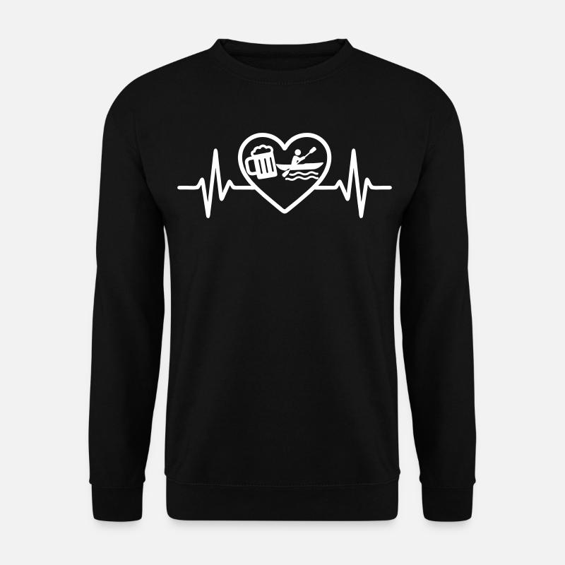 Hjertekajakkøl - Genser unisex - svart