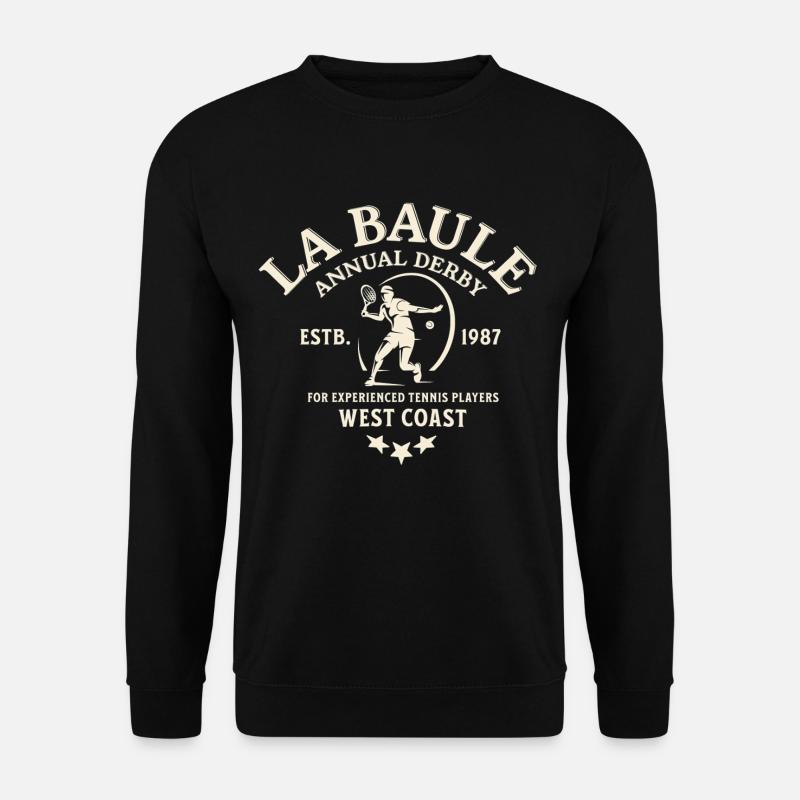 La Bale Derby Tennis Westküste - Unisex Pullover - Schwarz