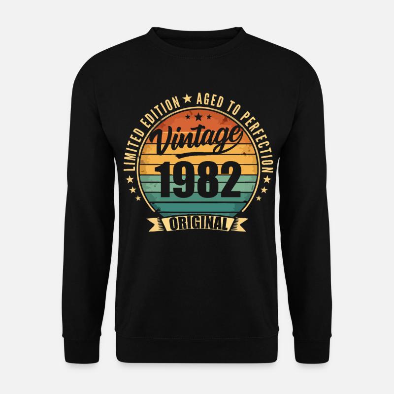 1982 Anniversary Limited Edition - Unisex Sweatshirt - black