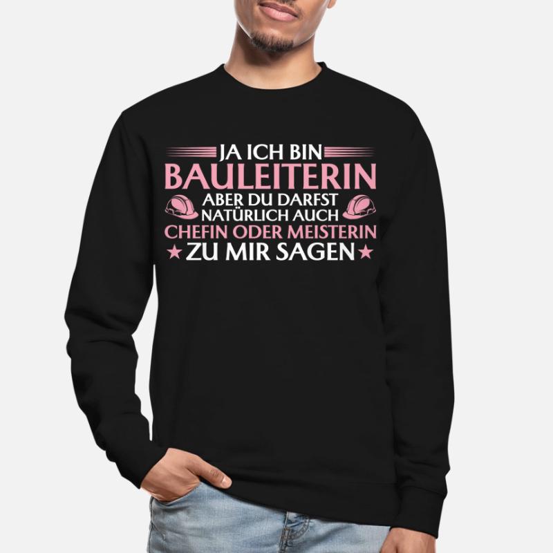 Chef de construction ou maître constructeur - Constructeur Sweat-shirt Unisexe