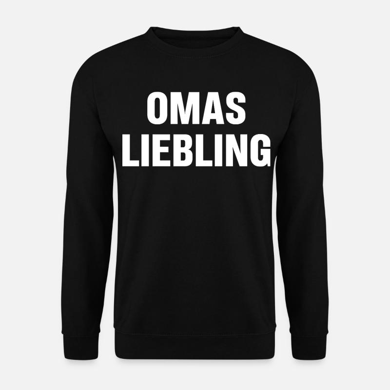 Le préféré de grand-mère - Sweat-shirt Unisexe - noir