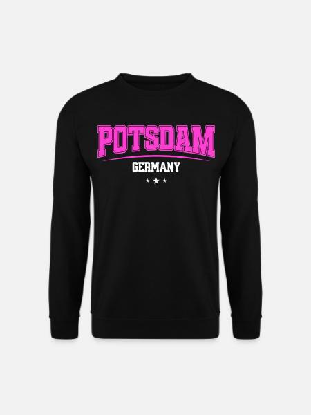Potsdam Germany Urban College Style - Unisex Sweatshirt - black