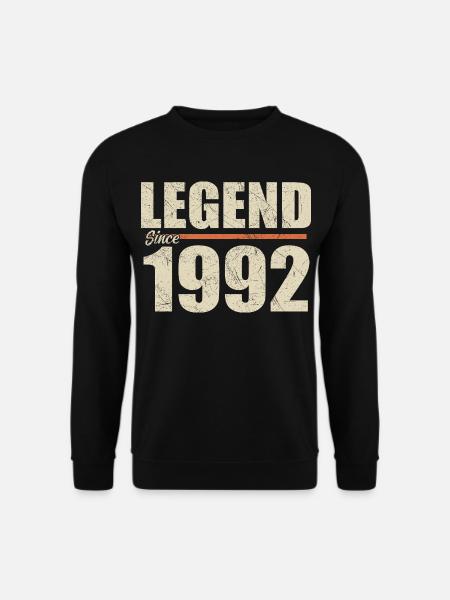 Anniversary 1992 | Legend since 1992 - Unisex Sweatshirt - black