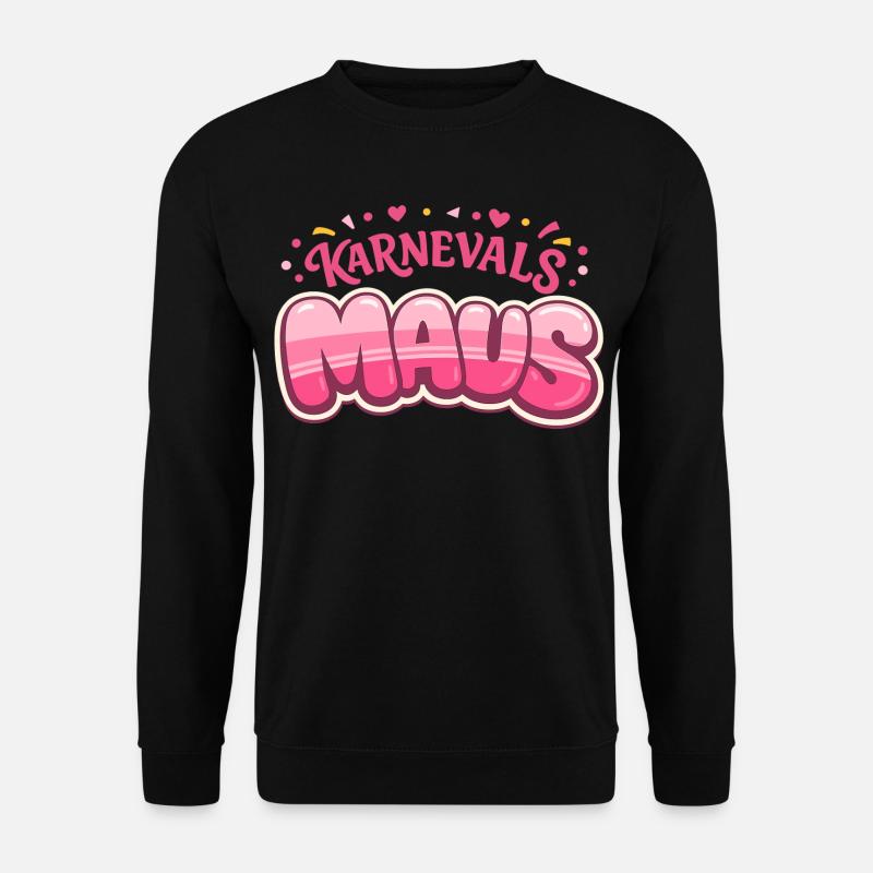 Carnival Mouse Cologne – Cologne Carnival - Sweat-shirt Unisexe - noir